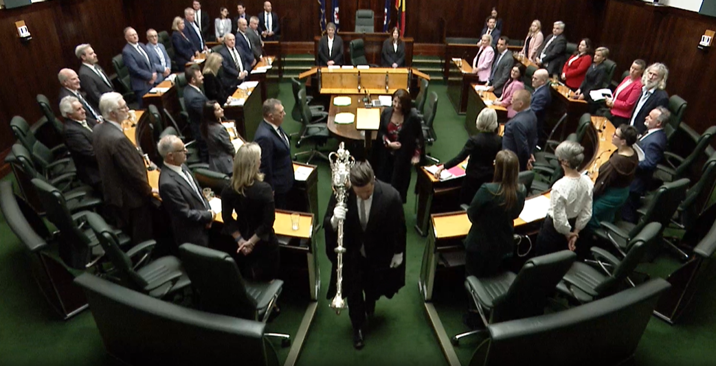 adjournment procession